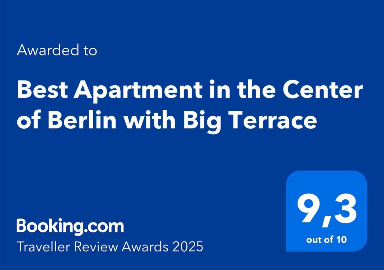 Best Apartment In The Center Of Berlin With Big Terrace Buitenkant foto